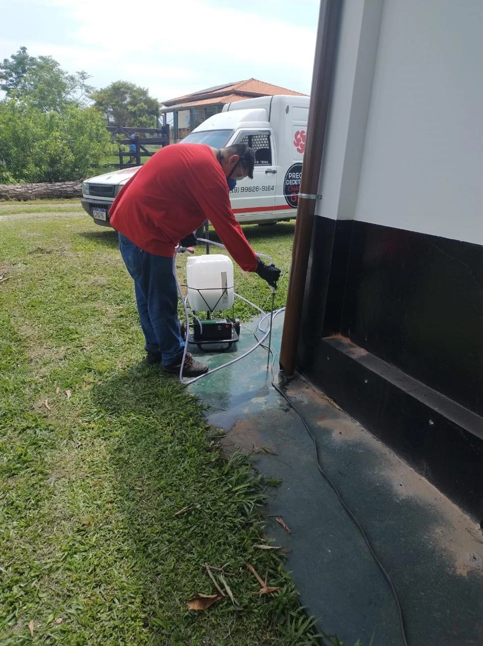 Controle de cupins em residências